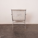 Paire fauteuils de jardin