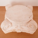 Socle chapiteau plâtre