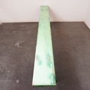 Banc en bois peint