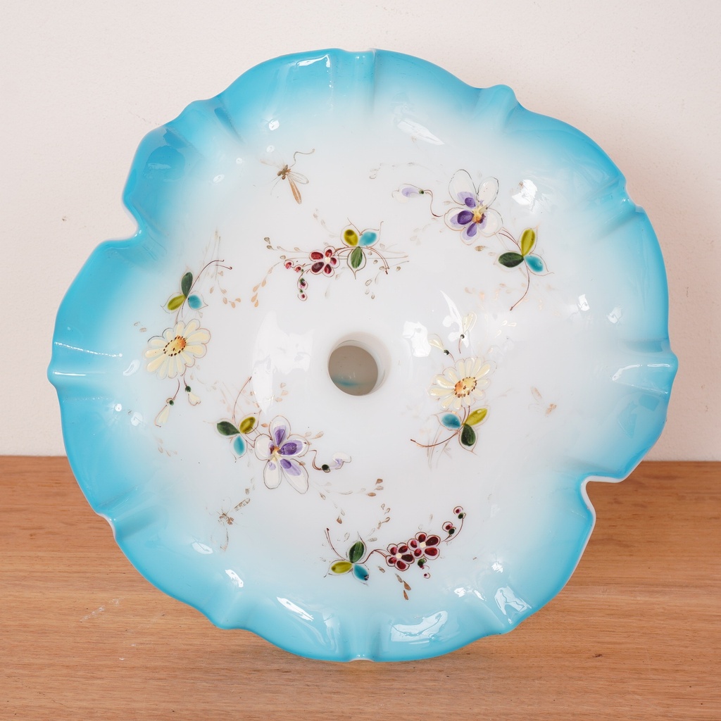 Coupe en opaline vintage