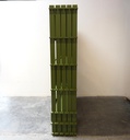 Meuble étagère bois peint