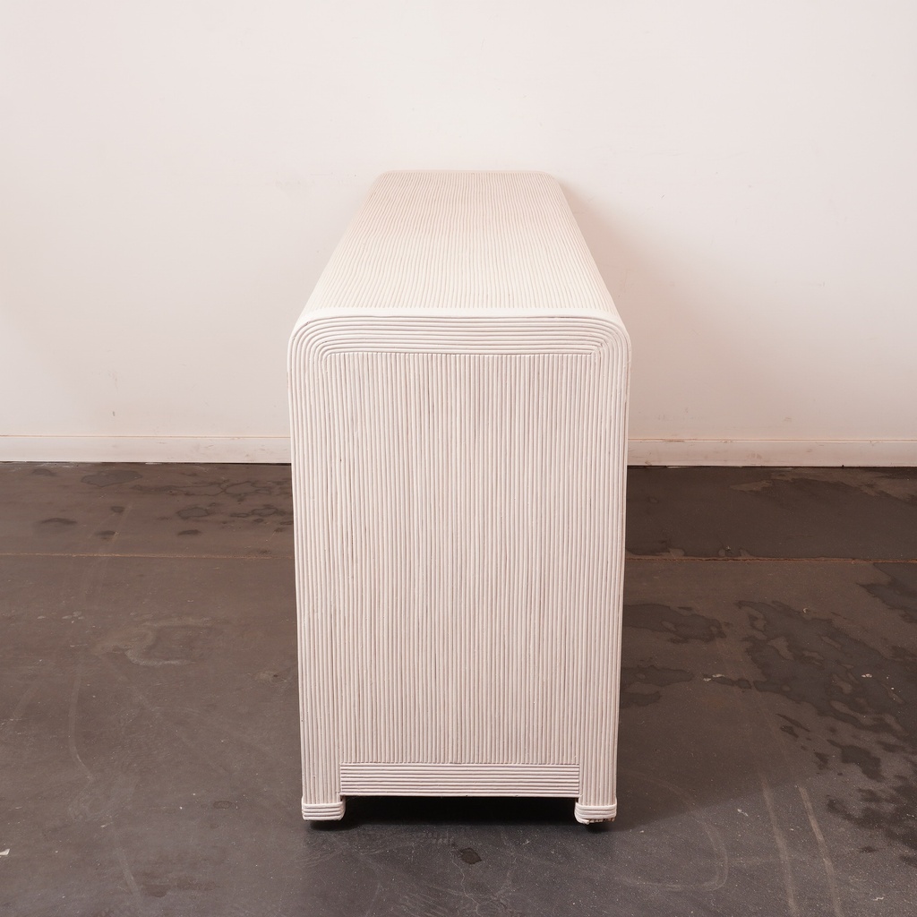 Meuble buffet rotin Split Reed