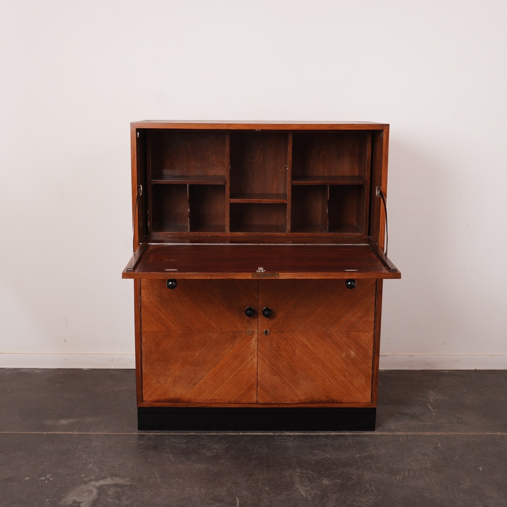 Meuble secrétaire à abattant vintage