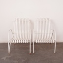 Paire de fauteuils de jardin