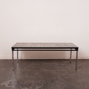 Table basse carreaux céramique vintage