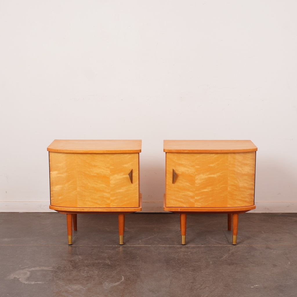 Paire de chevets vintage