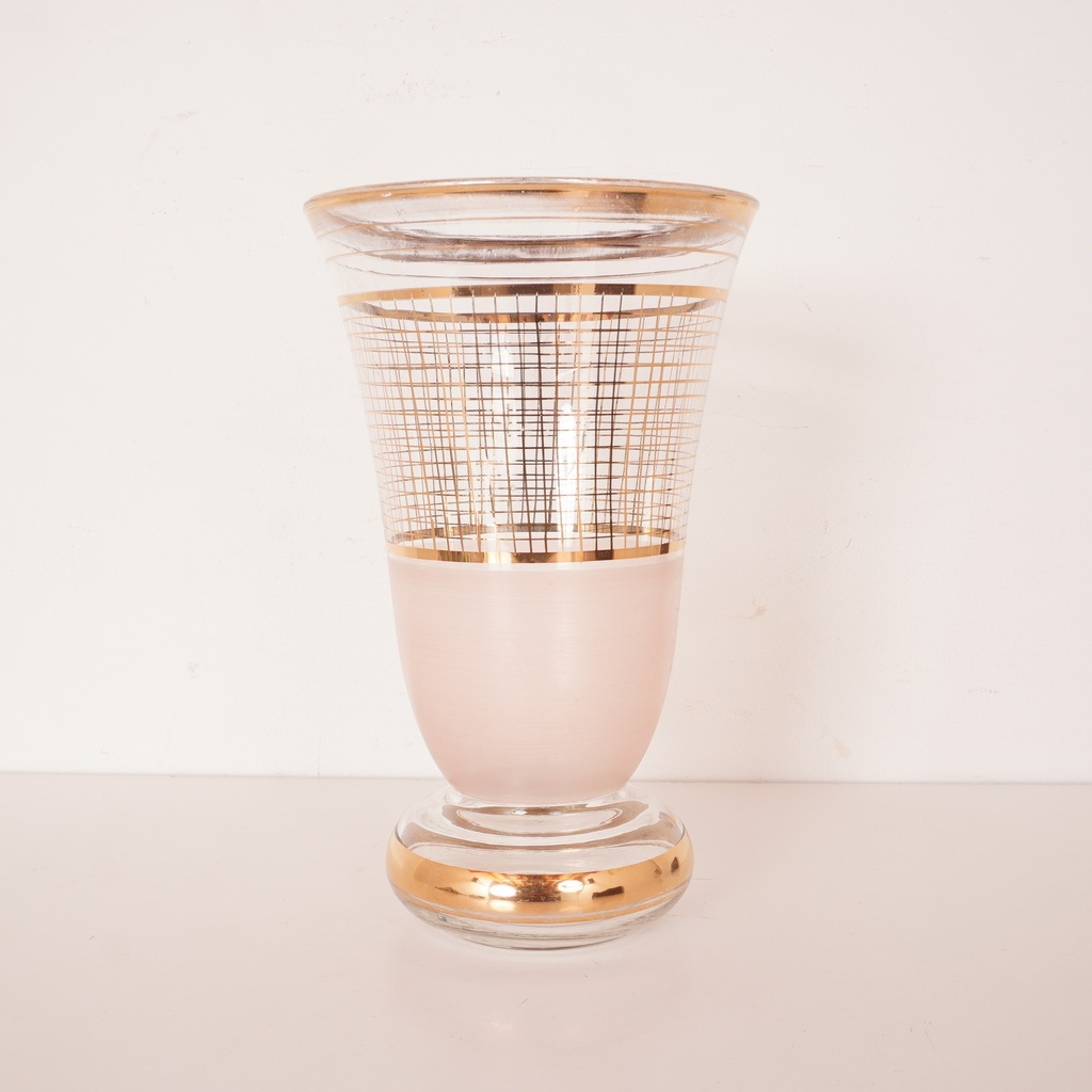 Vase en verre vintage