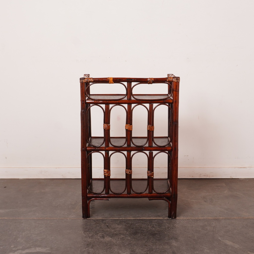 Etagère en bambou vintage