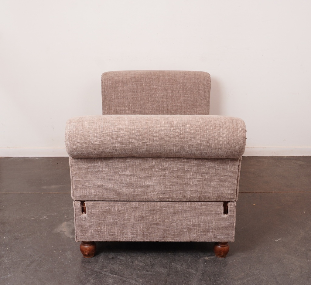 Fauteuil "Monsieur" regarni