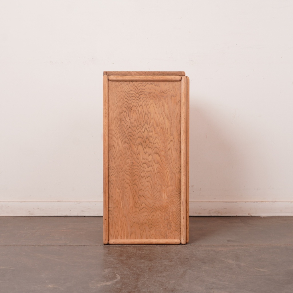 Paire de vitrines bois aérogommé