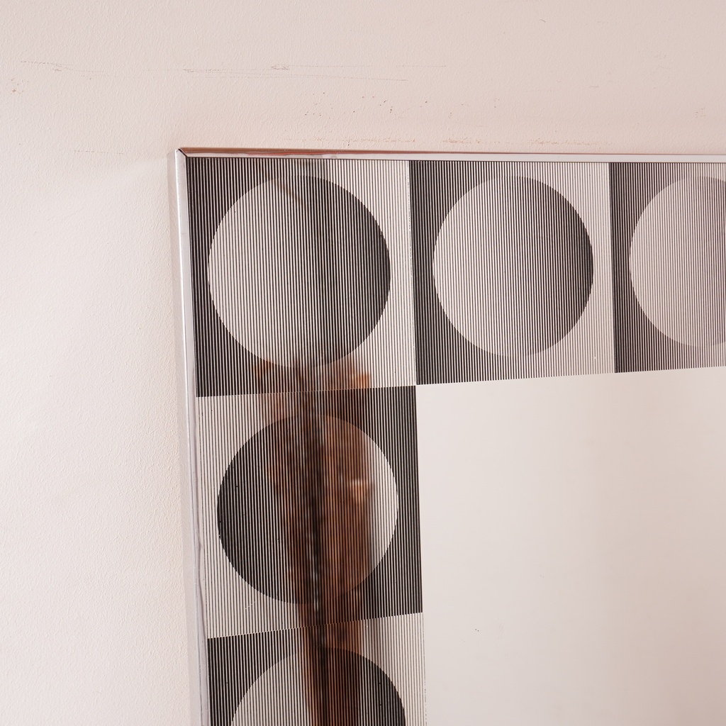 Miroir Art Optique style Vasarely
