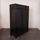 Meuble 2 portes en bois peint