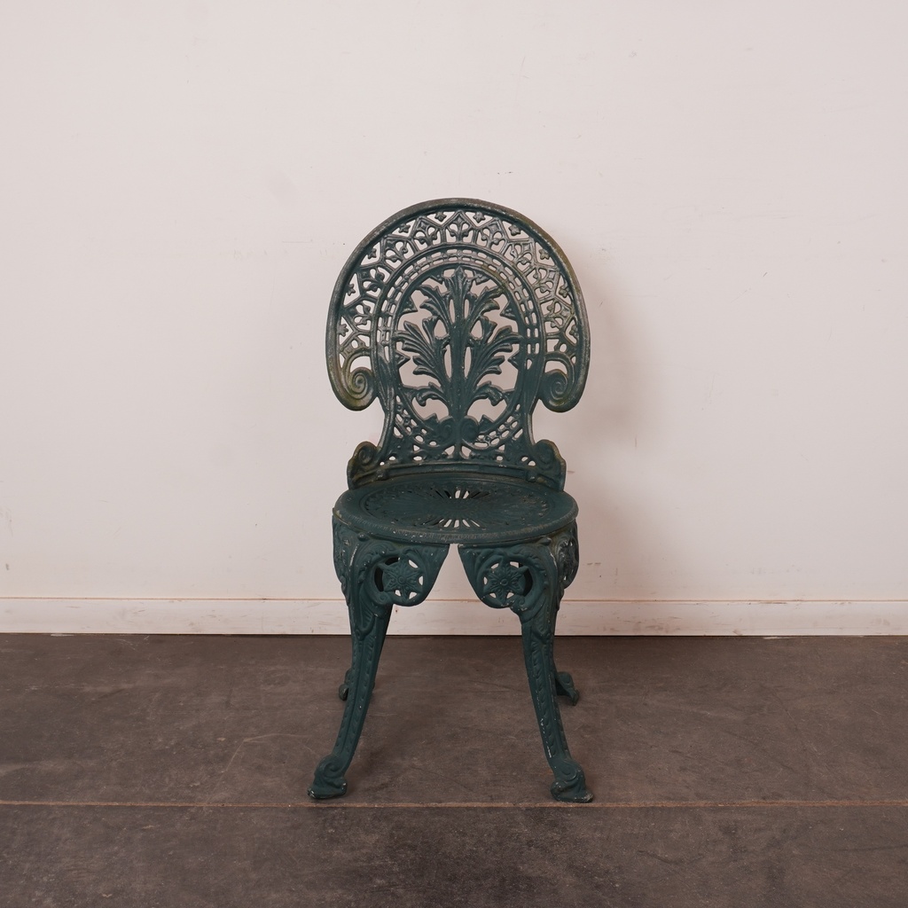 Chaise en métal vintage