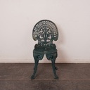 Chaise en métal vintage