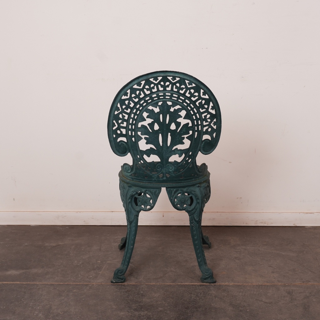 Chaise en métal vintage