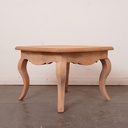 Table basse bois aérogommé