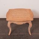 Table basse bois aérogommé