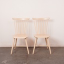 Paire de chaises style scandinave