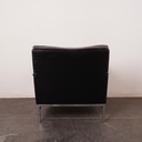 Paire de fauteuils simili vintage