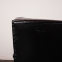 Paire de fauteuils simili vintage