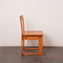 Paire de chaises SCAVOLINI "Luge" vintage