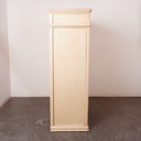 Meuble 2 portes en bois peint