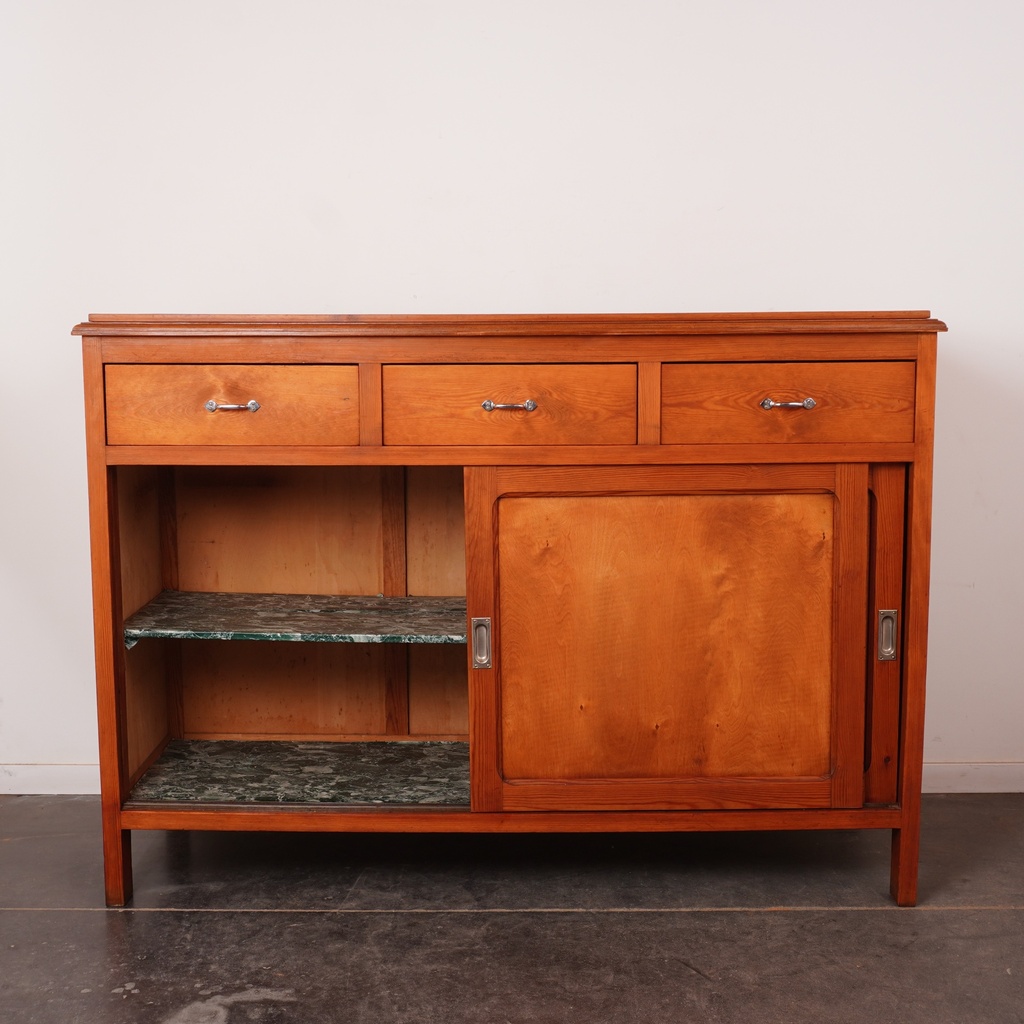 Buffet rétro en bois