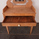 Coiffeuse en bois aérogommé