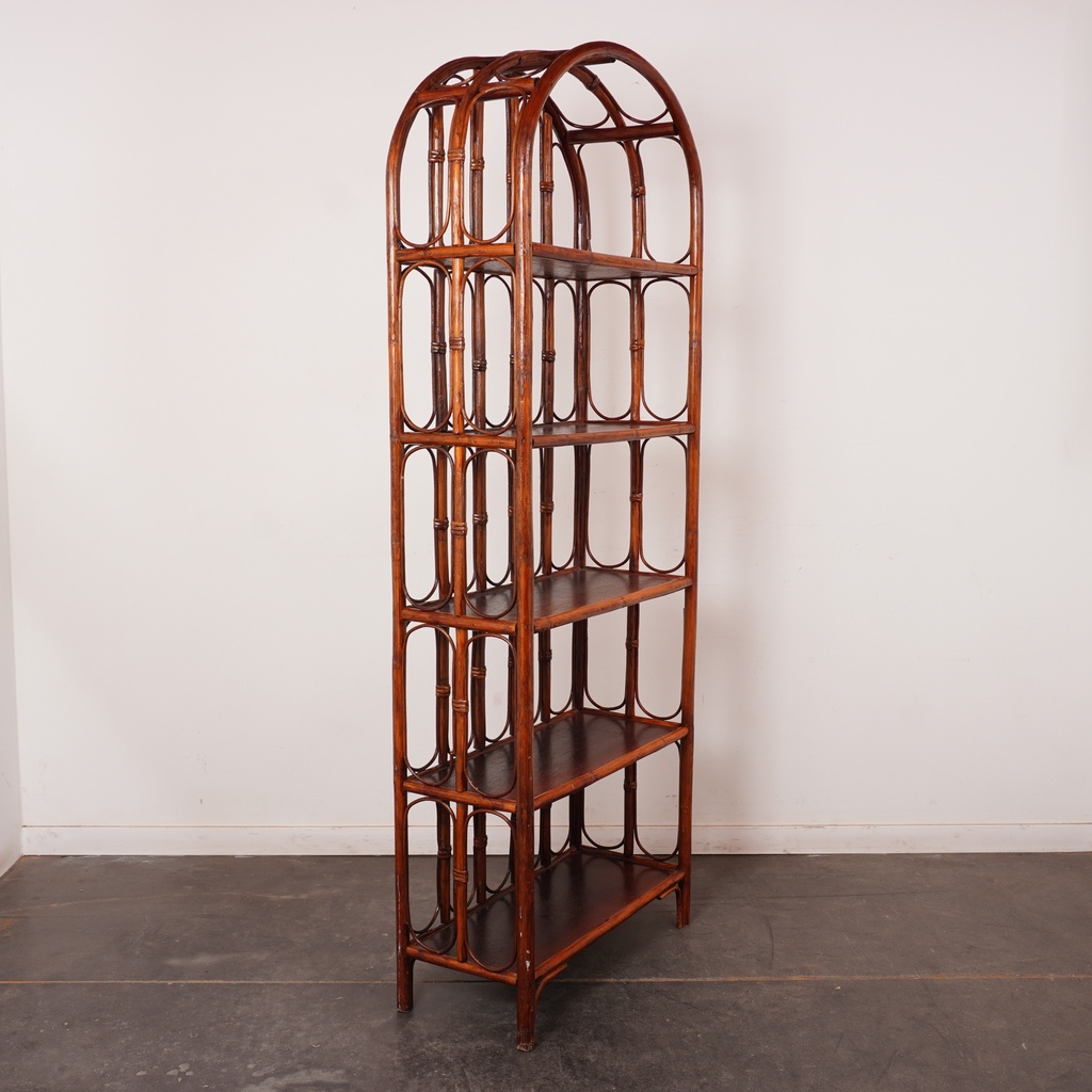 Etagère en bambou vintage
