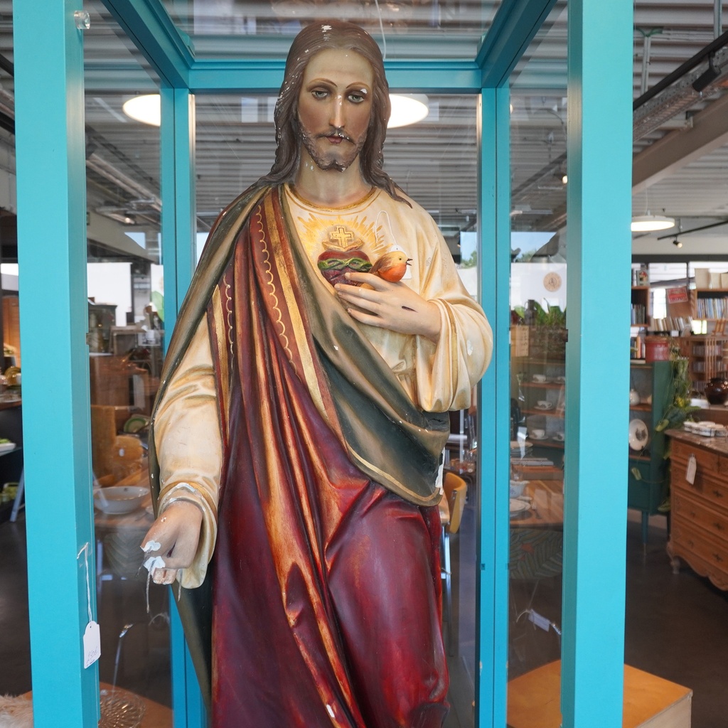Statue religieuse en plâtre