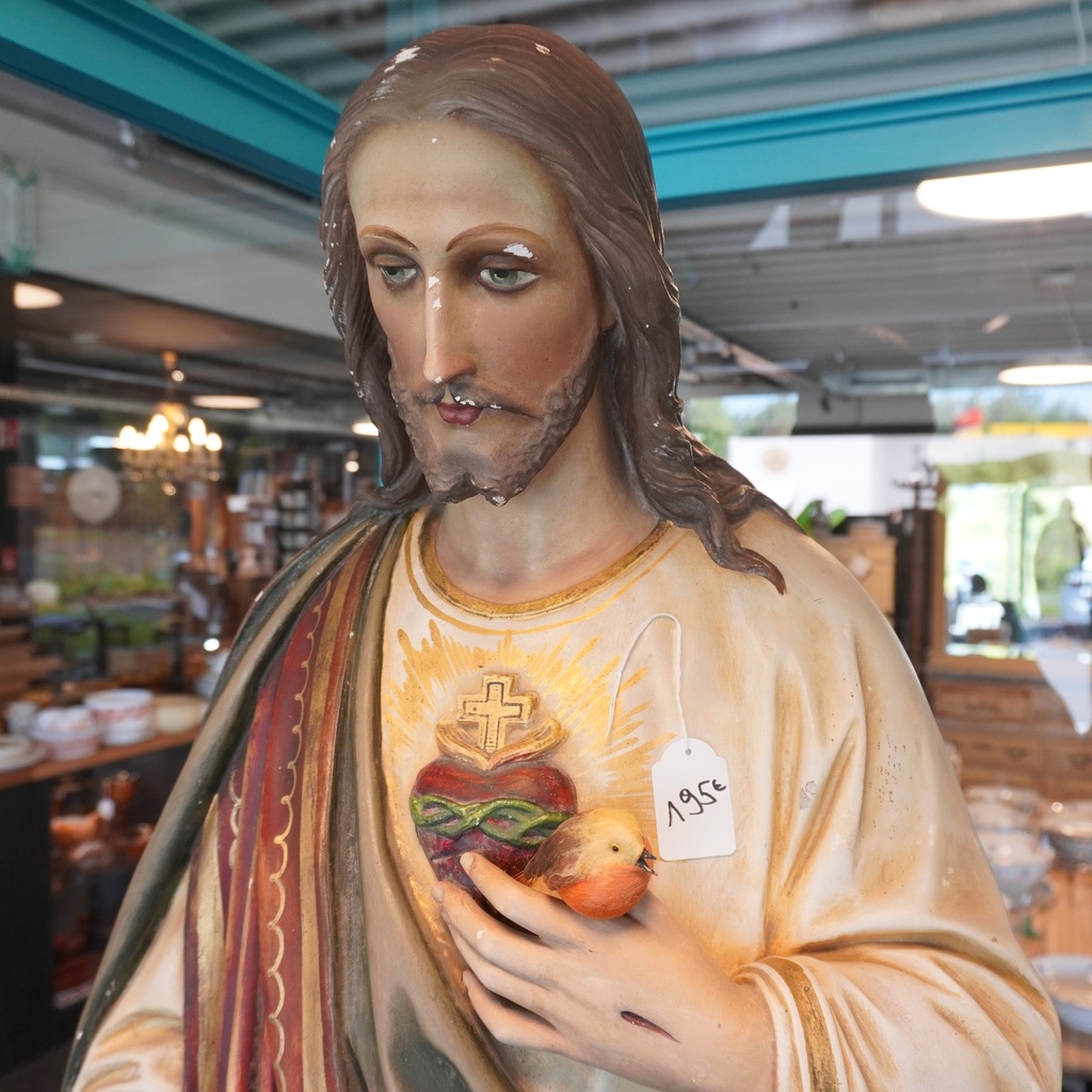 Statue religieuse en plâtre