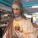 Statue religieuse en plâtre