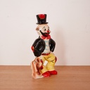 Bouteille porcelaine à liqueur vintage