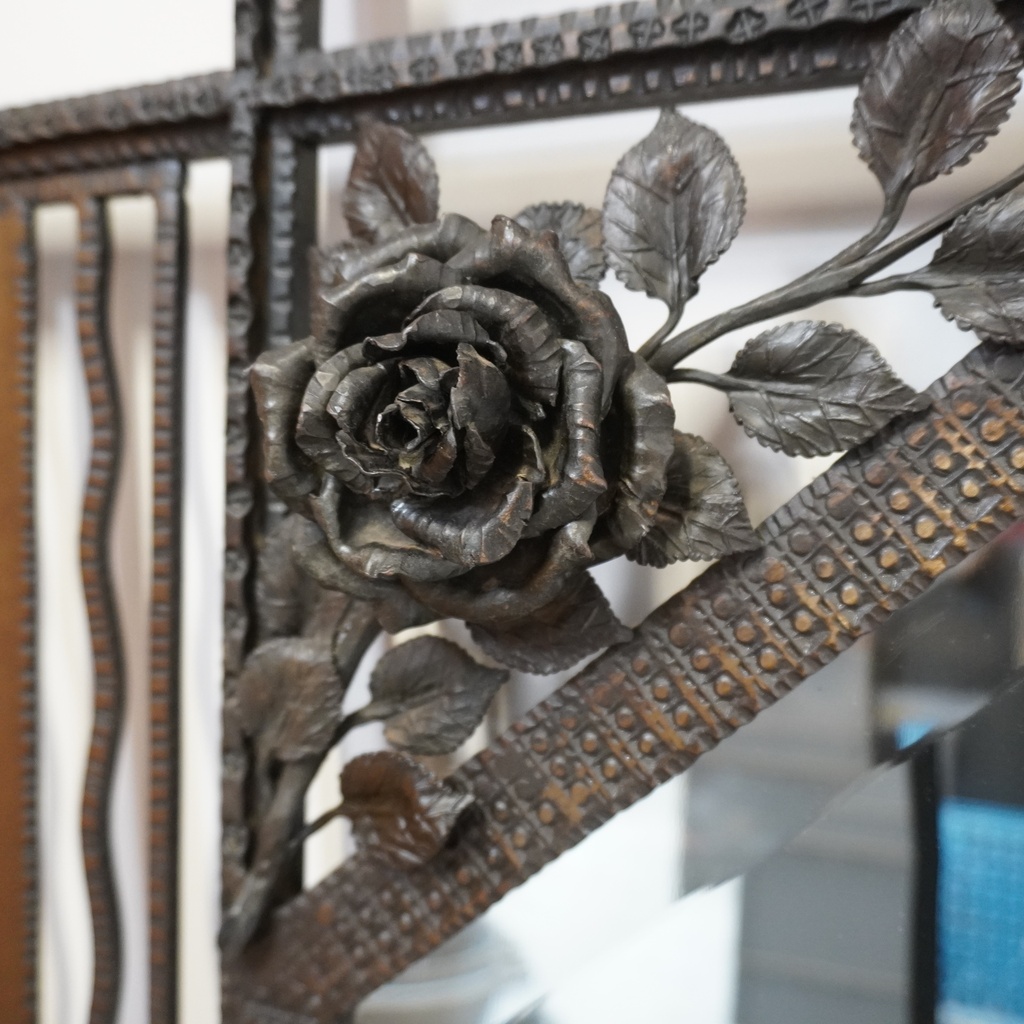 Vestiaire fer forgé Art Déco