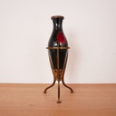 Paire de vases sur pieds vintage
