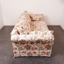 Canapé convertible tissu fleuri