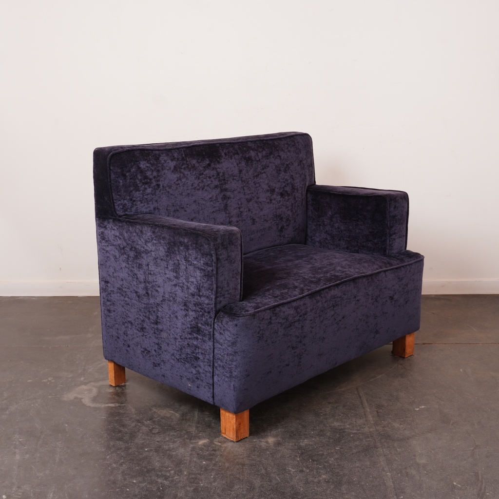 Fauteuil en velours