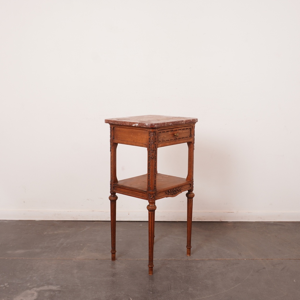 Table de chevet style Louis XVI
