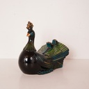 Bonbonnière "Paon" Art Déco
