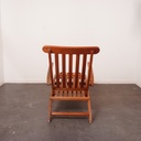 Chaise longue en teck