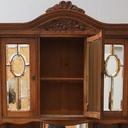Meuble vaisselier en bois vintage