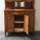 Meuble vaisselier en bois vintage