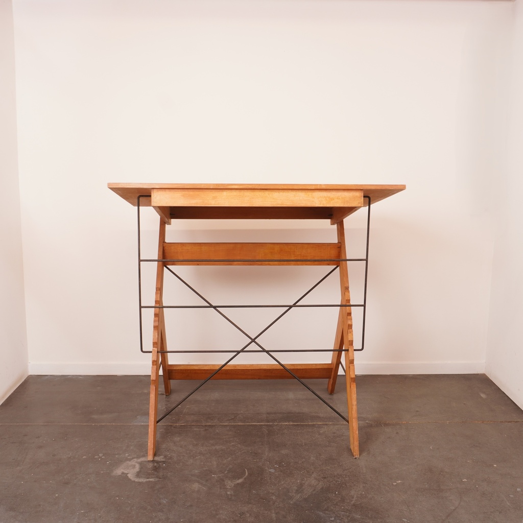 Table de dessin industriel vintage