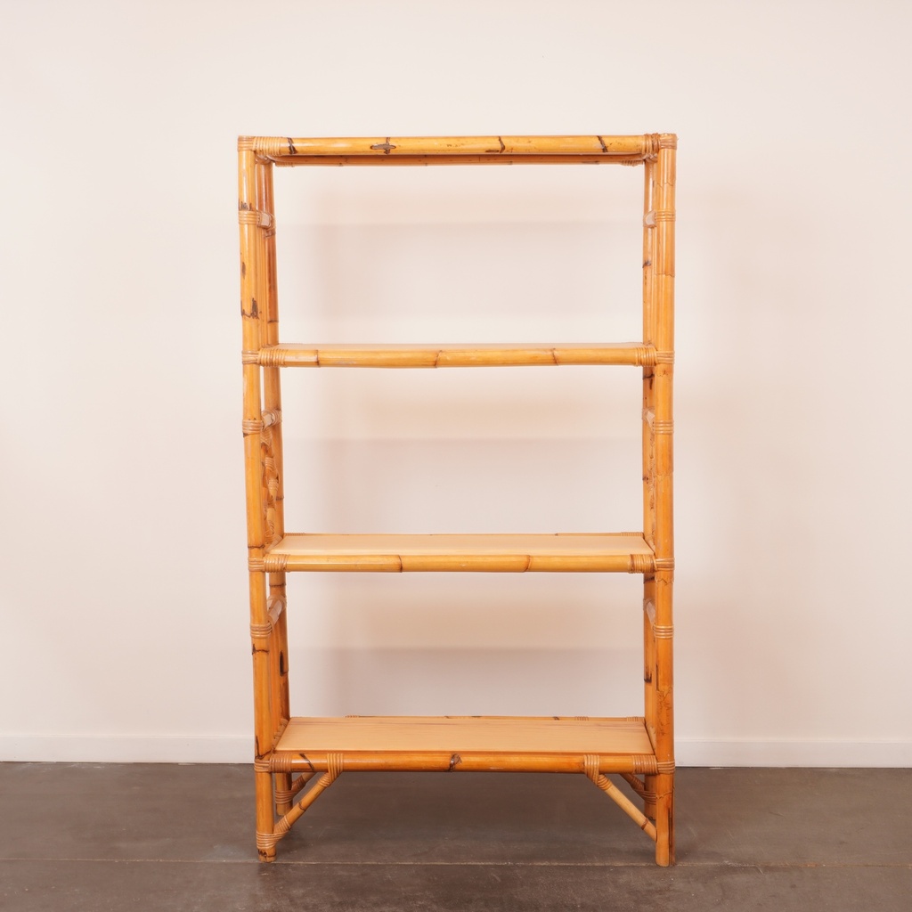 Etagère bambou vintage
