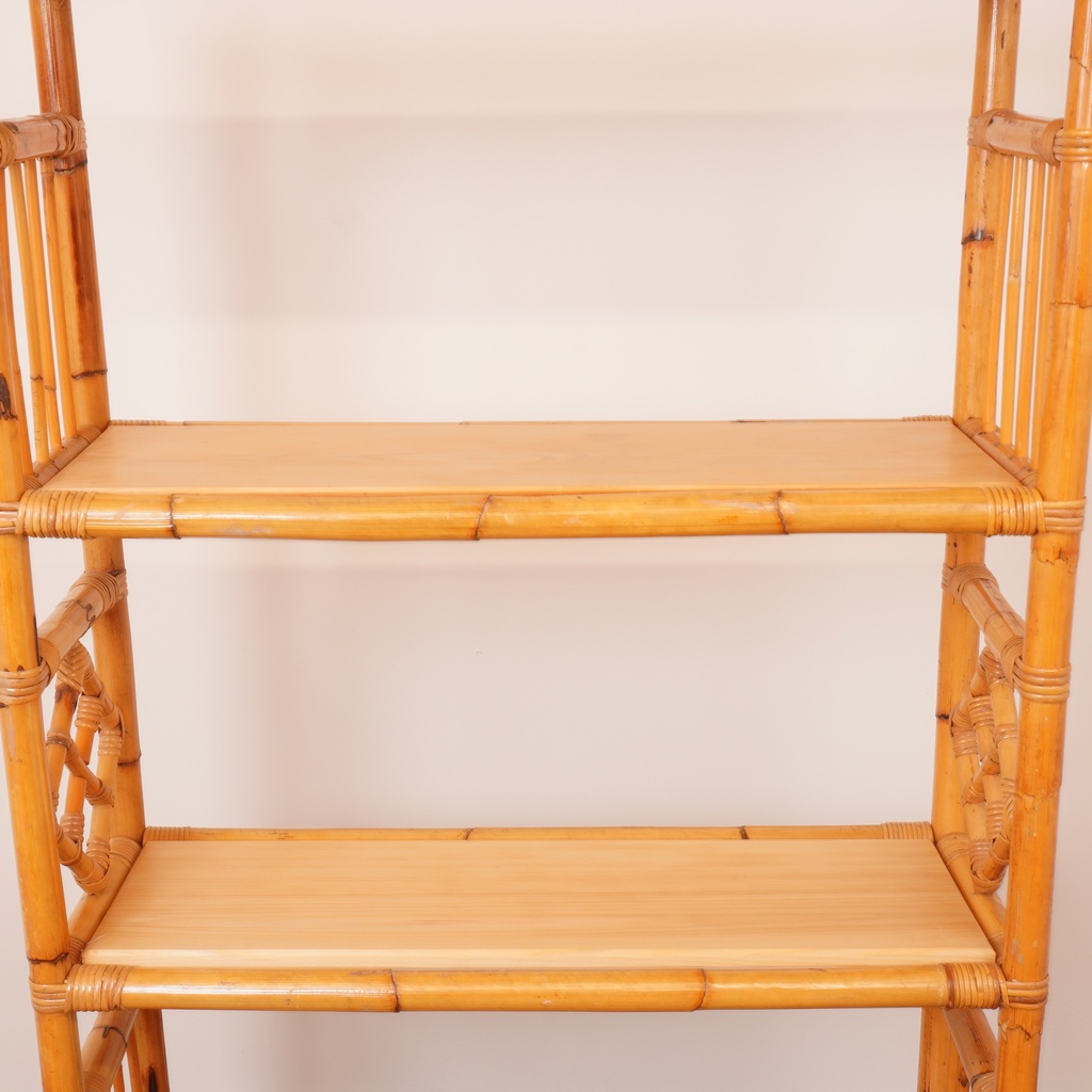 Etagère bambou vintage