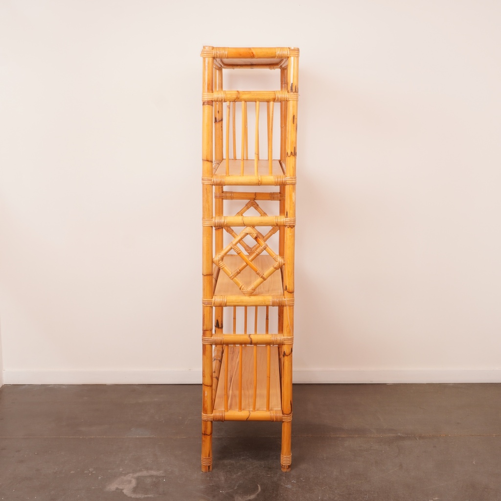 Etagère bambou vintage