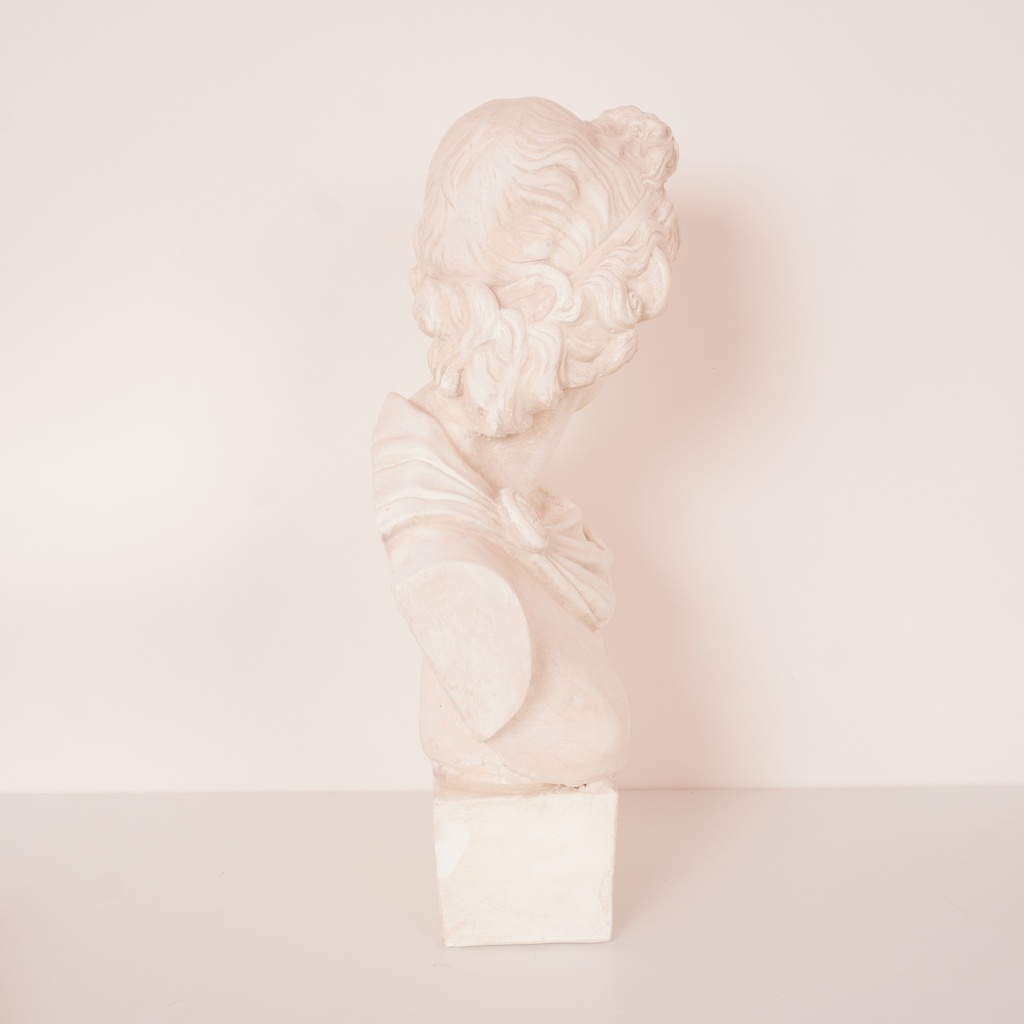 Buste d'Apollon en plâtre