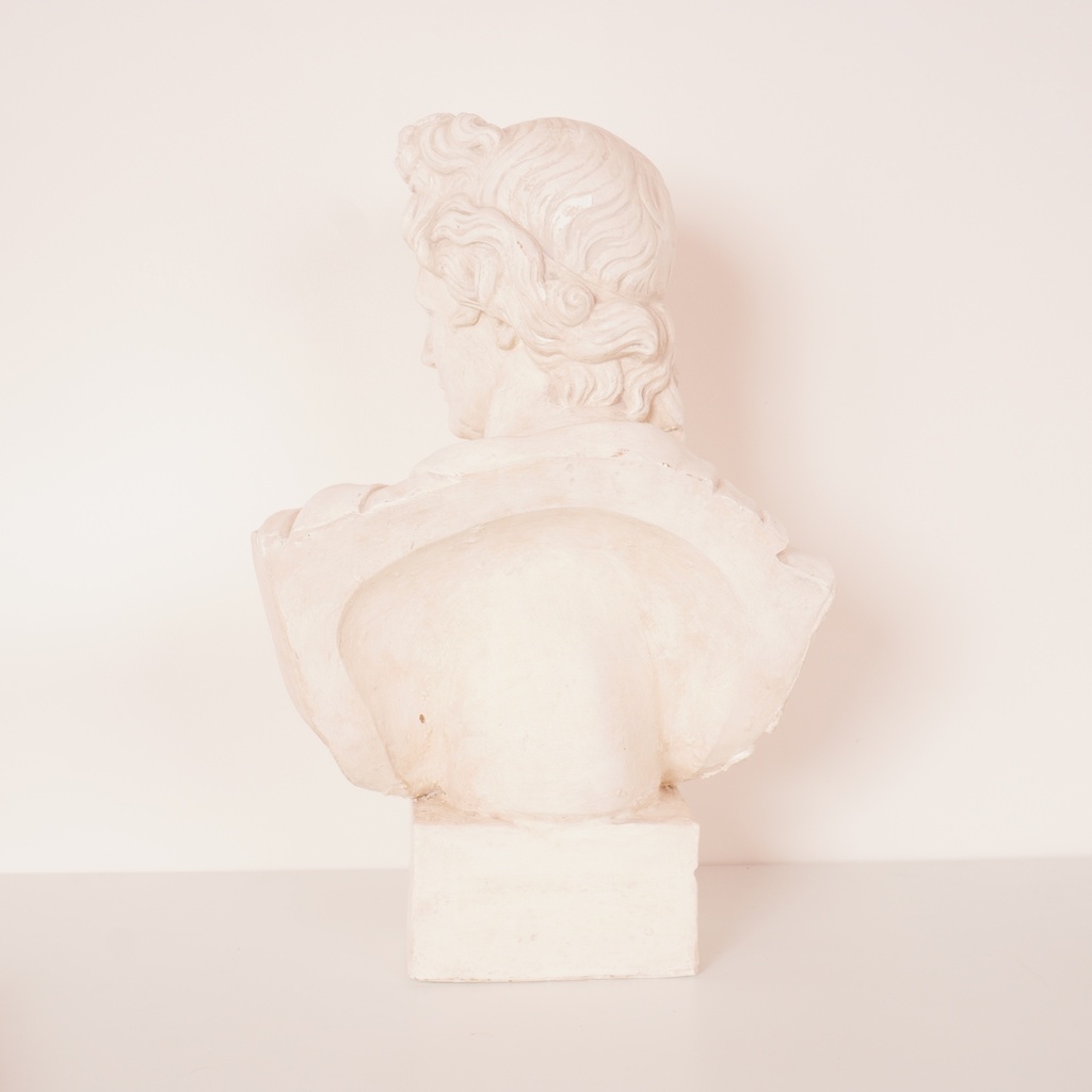 Buste d'Apollon en plâtre