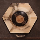 Cendrier sur pied marbre vintage