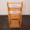 Etagère pliante bambou vintage